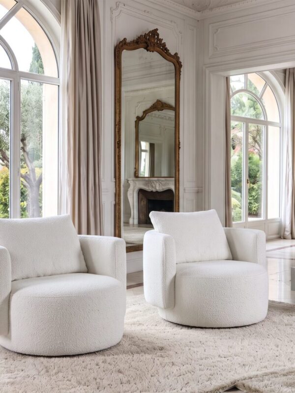 Swivel Armchair - Riki