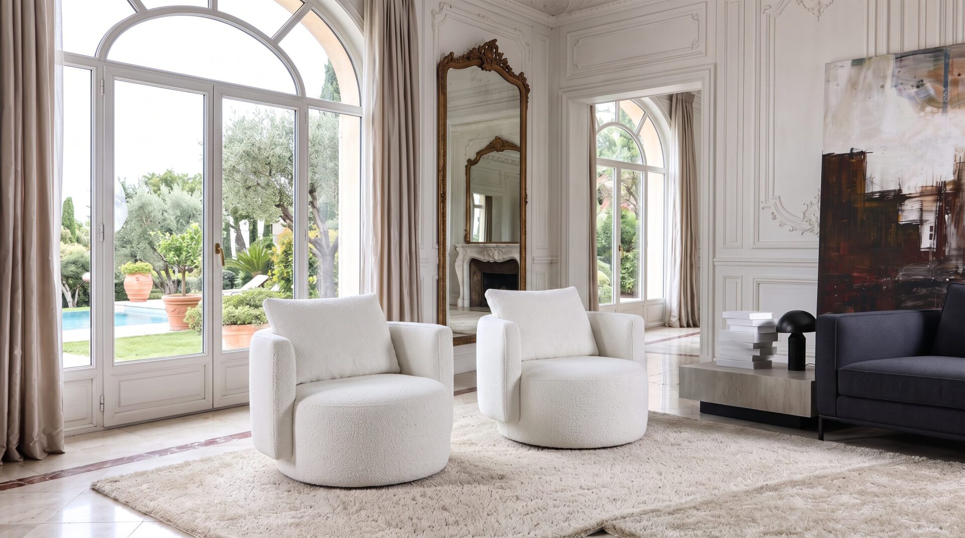 Swivel Armchair - Riki Swivel Armchair - Riki