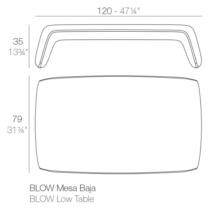 Coffee table - Blow Coffee table - Blow - Image 4