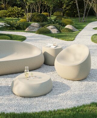 Lounge Chair - Stone