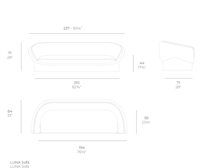 Sofa - Luna Sofa - Luna - Image 5