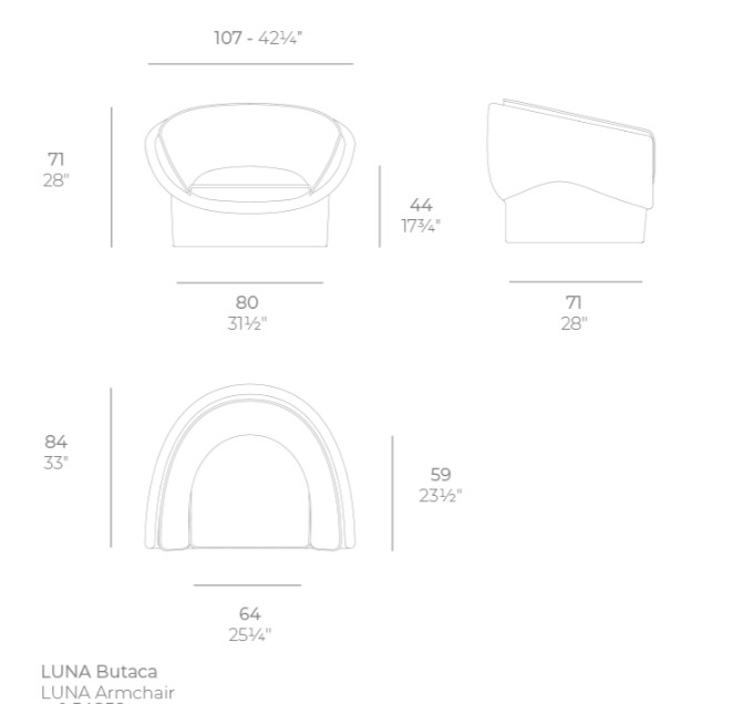 Lounge Chair - Luna Lounge Chair - Luna - Image 5