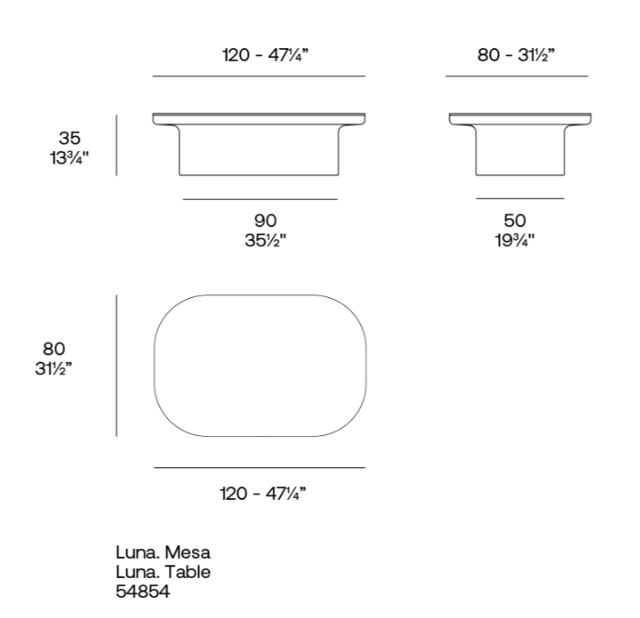 Coffee table - Luna Coffee table - Luna - Image 5